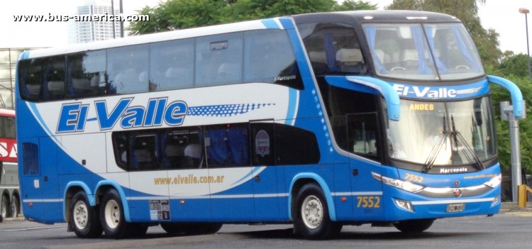 Scania K 410 - Marcopolo Paradiso G7 1800 DD (en Argentina) - El Valle
OMV918

El Valle (Vía Bariloche), interno 7552
