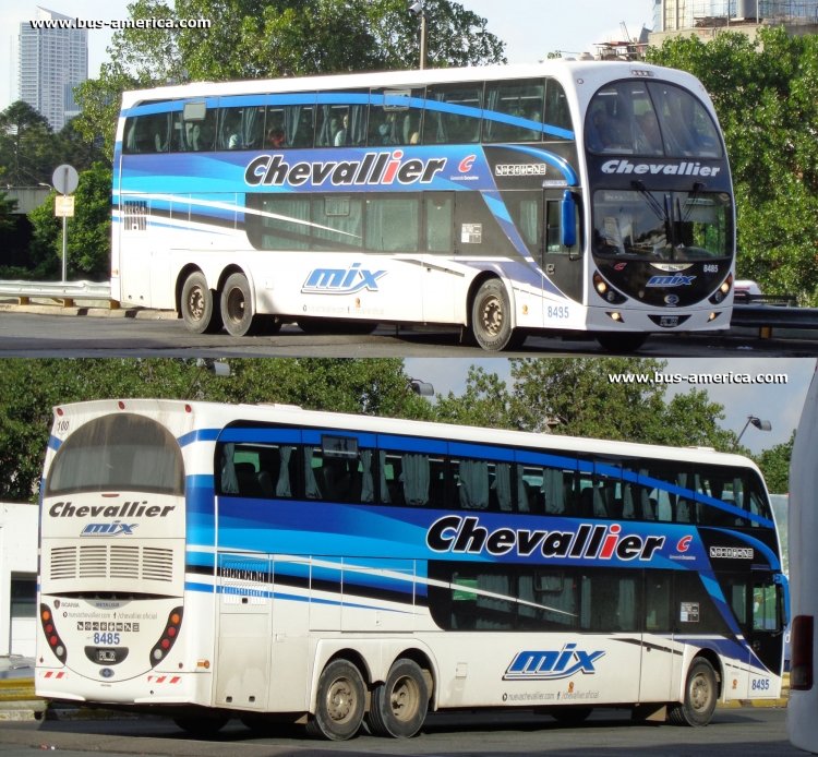 Scania K410 - Metalsur Starbus 2 405 - Chevallier
PBL055

Nueva Chevallier, interno 8395
