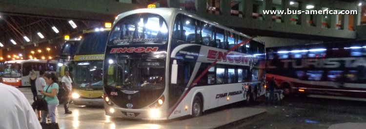 Scania K 410 - Metalsur Starbus 2 405 - ENCON
NVU700

Encon, interno 4714
