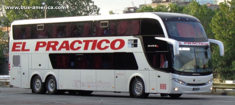 Scania K 410 - Comil Campione DD (en Argentina) - El Práctico
PKH265

El Práctico, interno 690
