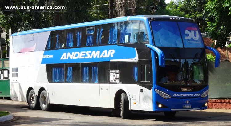 Scania K 410 B - Metalsur Starbus 3 405 - Andesmar
AA 018 UJ

Andesmar, interno 5284
