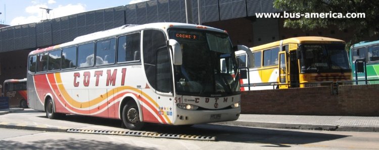 Scania K - Marcopolo Viaggio 1050 G6 (en Uruguay) - COTMI
MTC-1098

COTMI, interno 51
