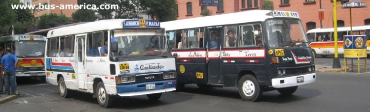 Toyota Coaster (en Per) - 5 Continentes
UZ1342
