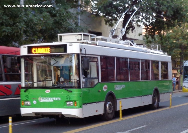 Trolzla Optima (en Argentina) - TAMSE
Línea C (Córdoba), interno 74
