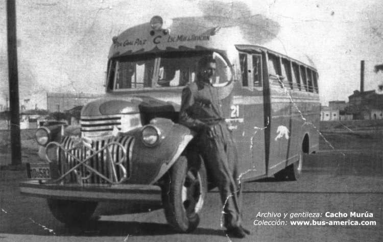 Chevrolet AK - Alas Argentinas
CIUDAD DE CORDOBA
10o583

Línea C (Córdoba), interno 21

Fotografía: Olivan (en la imagen)
Archivo y gentileza: Cacho Murúa
