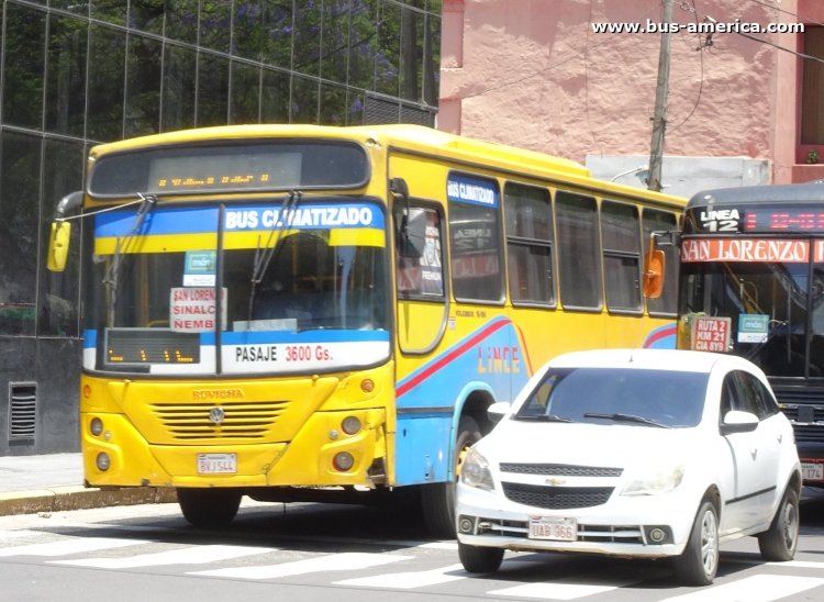 Volkswagen 15.190 OD - Ruvicha III - Lince
BVJ544

Línea 26 (Asunción), unidad ¿?
