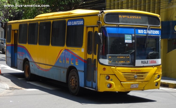 Volkswagen 15.190 OD - Ruvicha III - Lince
BVS 230

Línea 26 (Asunción), unidad 96
