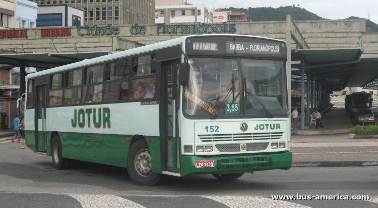 Volksbus 16.180 CO - Busscar Urbanus - Jotur
LZW7479

Linha 36 ramal 1 (Santa Catarina), unidad 152
