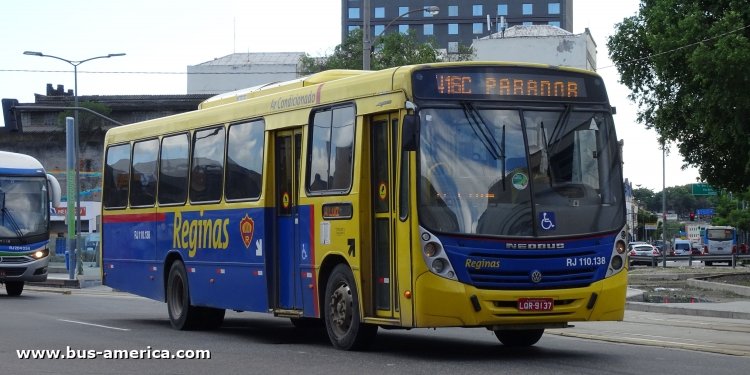 Volkswagen 17.230 EOD - Neobus Mega - Reginas
LQR-9137

Linha 416 C (Estadual de Rio de Janeiro), unidad RJ 110.138




Archivo originalmente posteado en mayo de 2019
