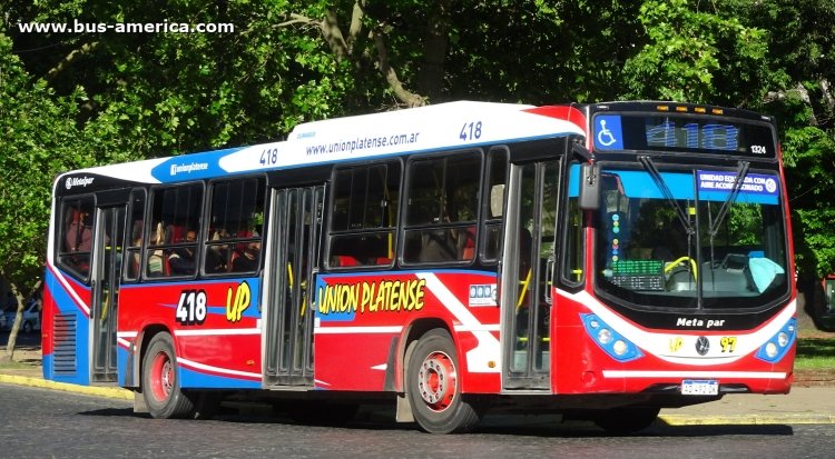 Volkswagen 18.280 OT LE - Metalpar Iguazu Nueva Generación PH 118 - Unión Platense 
AD 492 OK
[url=https://bus-america.com/galeria/displayimage.php?pid=70090]https://bus-america.com/galeria/displayimage.php?pid=70090[/url]

Línea 418 (Prov. Buenos Aires), interno 97 - 1324
