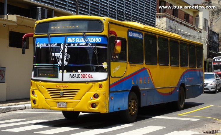 Volkswagen OD - Ruvicha III - Lince
BVR 740

Línea 26 (Asunción), unidad 95

