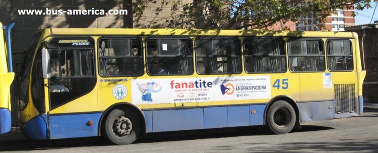 Volvo - Busscar Urbanuss Pluss (en Uruguay) - UCOT
