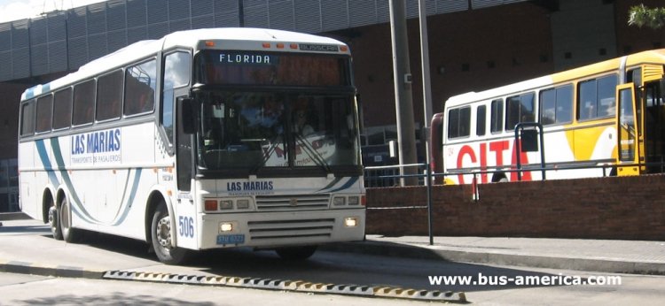 Volvo B10M - Busscar Jum Buss 360 (en Uruguay) - Las Marias
STU0321
