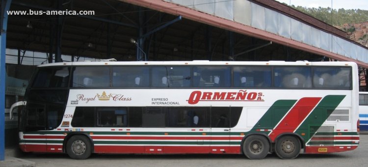 Volvo B 12 B - Marcopolo Paradiso GV 1800 DD (para Perú) - Expreso ormeño
VG-5391

