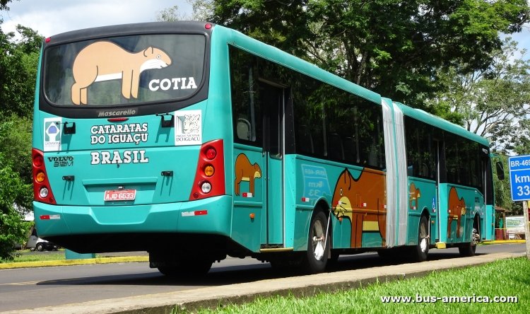 Volvo B12M - Mascarello Gran Via - Cataratas Do Iguaçú
AJQ-6633
[url=https://bus-america.com/galeria/displayimage.php?pid=49432]https://bus-america.com/galeria/displayimage.php?pid=49432[/url]

Cataratas do Iguacú, unidad Cotia

