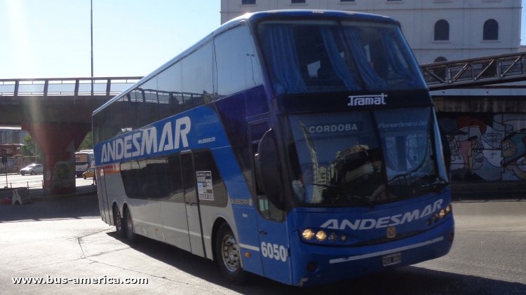 Volvo B12R - Busscar Panorámico DD (en Argentina) - Andesmar Tramat
HDU866

Andesmar (Tramat), interno 6050
