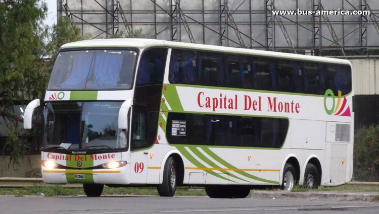 Volvo B12R - Marcopolo G6 Paradiso 1800 DD (en Argentina) - Capital del Monte
LQQ 175
[url=https://bus-america.com/galeria/displayimage.php?pid=50644]https://bus-america.com/galeria/displayimage.php?pid=50644[/url]

Capital del Monte, interno 09
