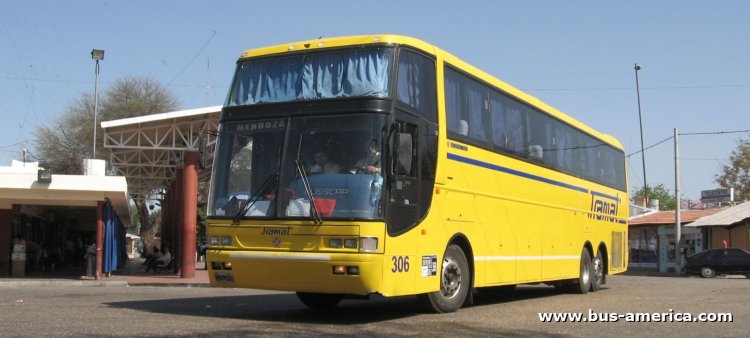 Volvo B - Busscar Jum Buss 380 (en Argentina) - Tramat
CLO419

Tramat, interno 306
