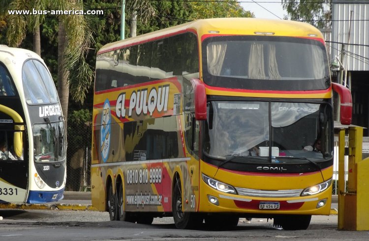 Volvo B450R - Comil Campione Invictus DD (en Argentina) - El Pulqui
AB 454 FD
[url=https://bus-america.com/galeria/displayimage.php?pid=50554]https://bus-america.com/galeria/displayimage.php?pid=50554[/url]

El Pulqui, interno 50
