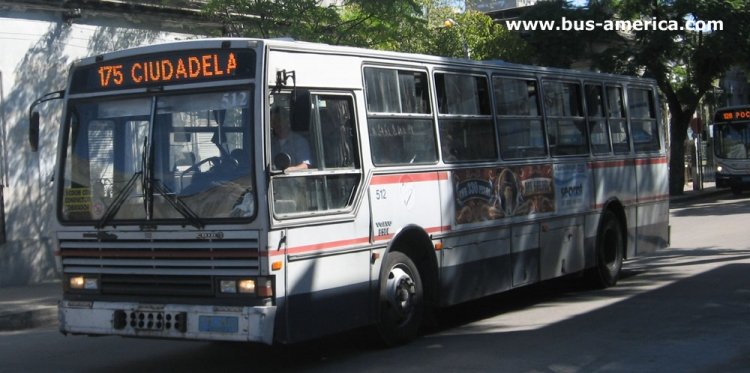 Volvo B58E - CAIO Vitoria (en Uruguay) - C.U.T.C.S.A.
STC2512
