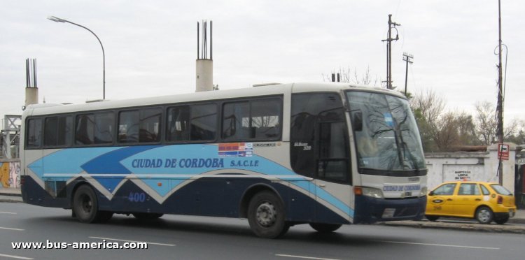 Volvo B7 - Busscar El Bus 320 (en Argentina) - Ciudad de Córdoba
¿EUN 974?

Cdad. de Córdoba (Prov. Córdoba), interno 400
