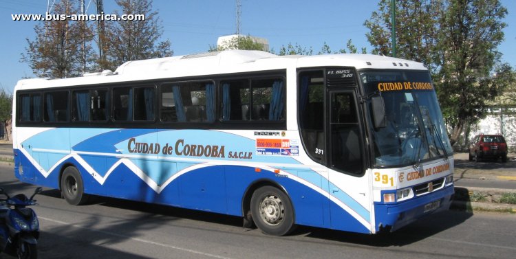 Volvo B7 - Busscar El Bus 340 (en Argentina) - Ciudad de Córdoba
¿DGW 691?

Cdad. de Córdoba (Prov. Córdoba), interno 391
