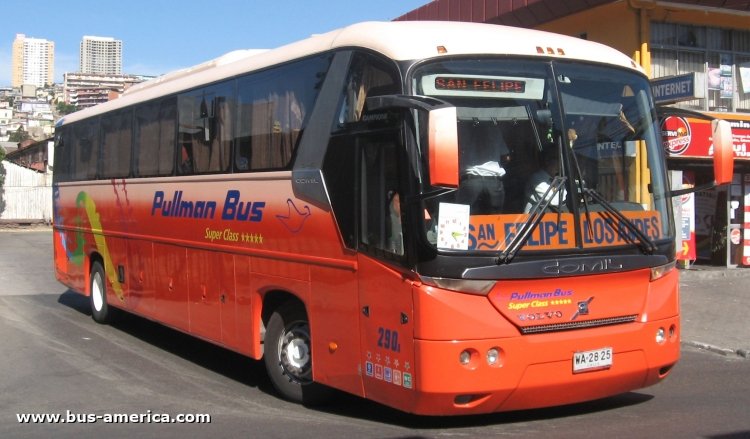 Volvo B7R - Comil Campione 3.45 (para Chile) - Pullman Bus
WA2825

Pullman Bus, interno 290A
