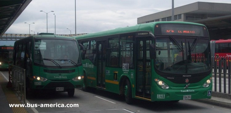 Volvo B7R - Marcopolo Gran Viale - Transmilenio Gmovil
TUN281

