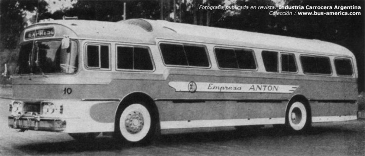 Volvo - San Antonio - Anton
Fotografa (seguramente) : San Antonio - Fbrica Argentina de Carroceras
Publicado en : revista Industra Carrocera Argentina 
