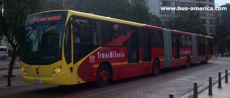 Volvo B12M - Busscar Urbanuss Pluss S3 - TransMilenio , Consorcio Express
TUN214
