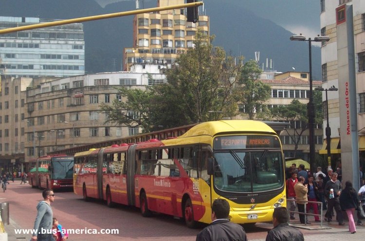 Volvo B 12 M - Marcopolo Gran Viale - TransMilenio , Gmóvil
TSM996
