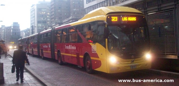 Volvo B 12 M - Marcopolo Gran Viale - TransMilenio , Gmóvil
TGW607
