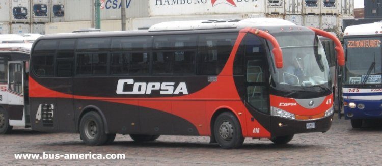 Youtong ZK 6100 HB (en Uruguay) - C.O.P.S.A
AJA667
