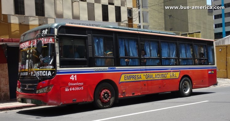 Zhong Tong Bus Sunny LCK6109DG (en Paraguay) - Gral. Aquino
HDA 613

Línea 28 (Asunción), interno 41
