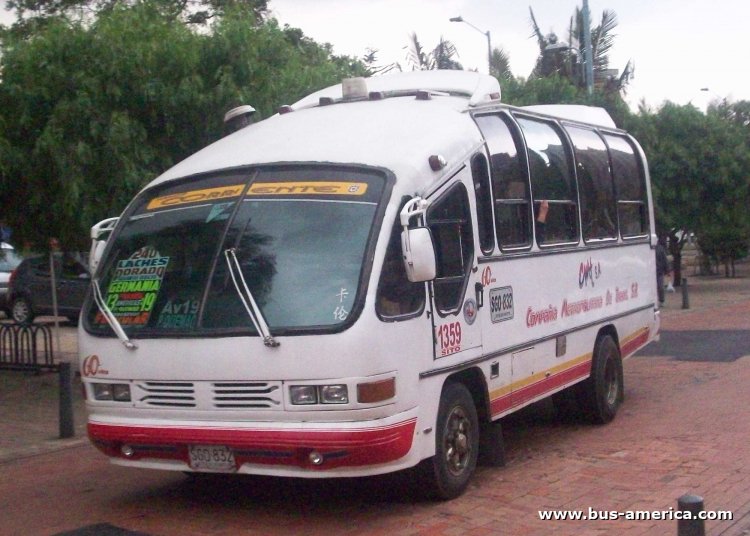 Indubo - Cía. Metropolitana
SGO 832

Ruta 240 (Bogotá), unidad 1359
