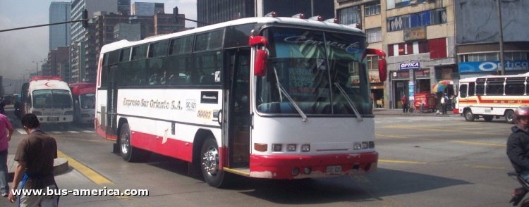 Isuzu CHR 7.2 - JGB Dragon - Exp. Sur Oriente
STC621

Ruta E48 (Bogotá), unidad 30007
