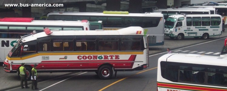 Chevrolet B60 frontalizado - Reparbus - Coonorte
TIO-940

Coonorte (Antioquia), unidad 120
