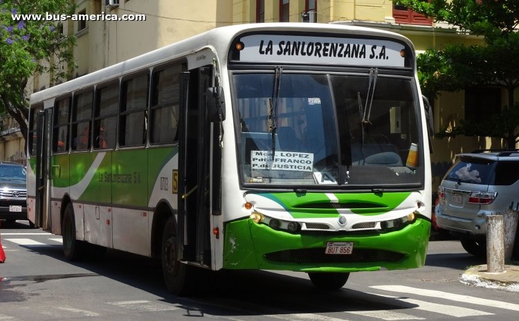 CAIO Apache Vip (en Paraguay) - La Sanlorenzana
BUT 856

Línea 56 (Asunción), unidad 0703
