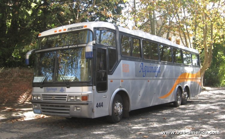 Volvo B10M - Busscar El Buss 360 (en Uruguay) - Aguinaga
STU0407

Aguinaga, interno 444
