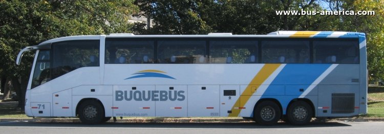 Irizar New Century (en Uruguay) - Buquebus
STU1011

Buquebus (Los Cipreses), interno 71
