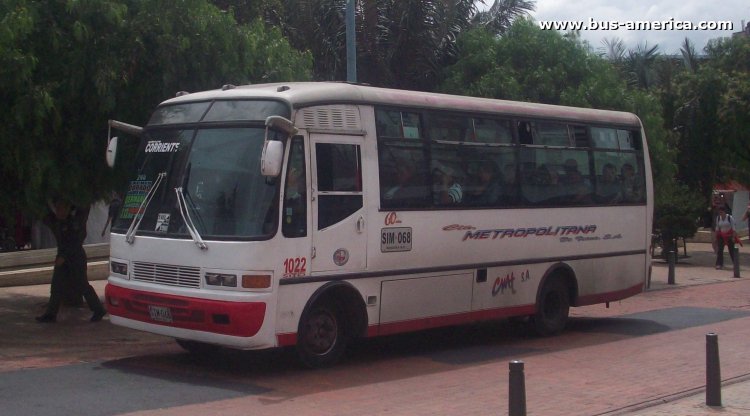 Indubo - Cía. Metropolitana
SIM-068

Ruta 240 (Bogota), unidad 1022
