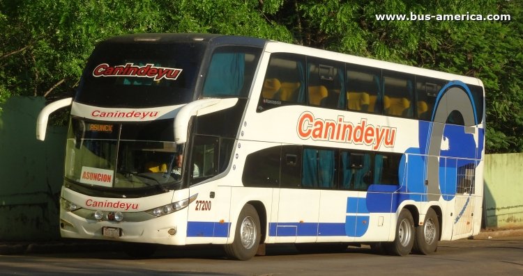 Marcopolo G7 Paradiso 1800 DD (en Paraguay) - Canindeyu
BGY 335

Canindeyu, unidad 27200
