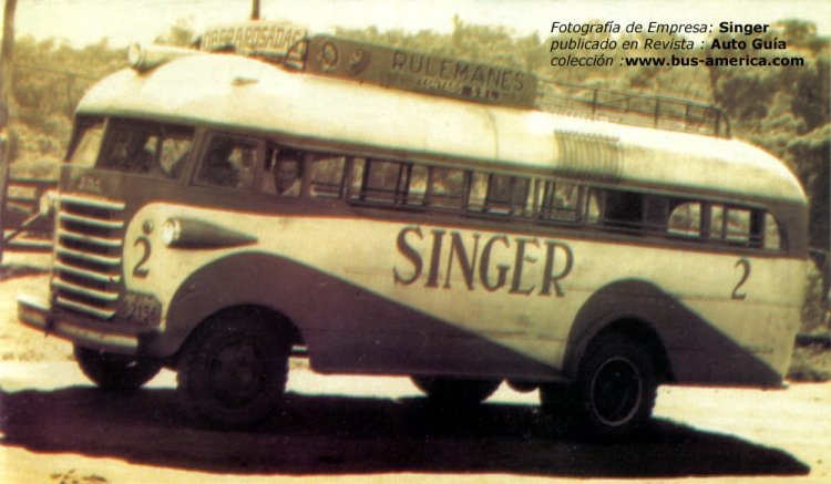 G.M.C. - Singer - Singer
En 1953 Misiones pasa a ser provincia , dejando su estatus de territorio nacional.
Fotografía : Singer
Publicada en : revista Auto Guía
Imágen inferior extraída de facebook: Oberá del Ayer
