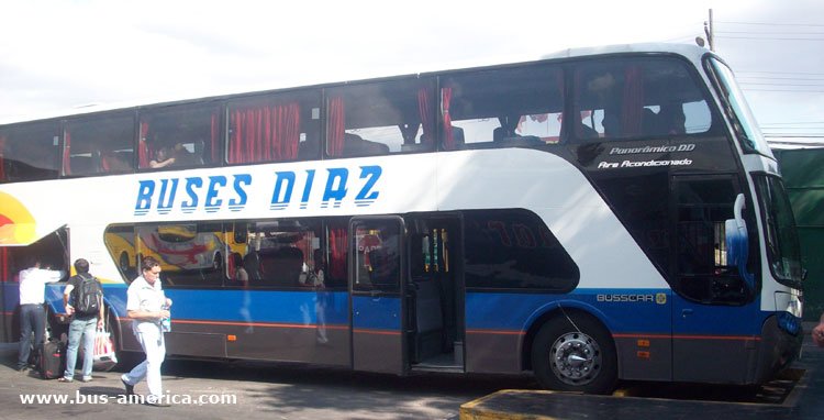 Busscar Panorámico DD (en Chile) - Buses Díaz
