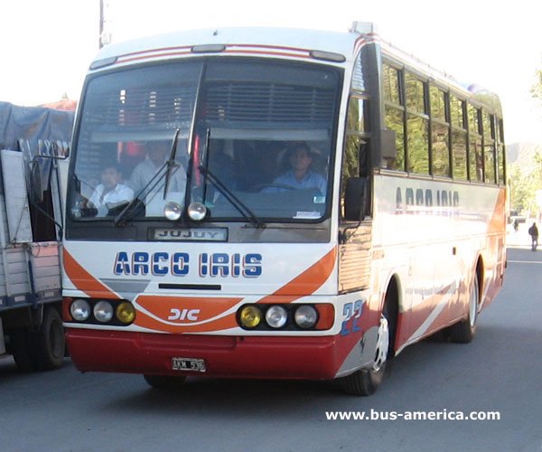 Mercedes-Benz O 374 RSE - D.I.C. Megadic - Arco Iris
AKM 536
