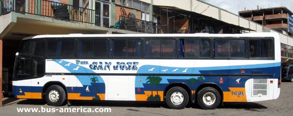 Marcopolo Paradiso GV 1150 (en Bolivia) - Trans San Jose
