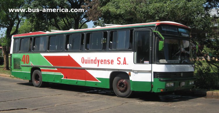 Mercedes Benz OH 1419 - Marcopolo III (en Paraguay) - Quiindyense
