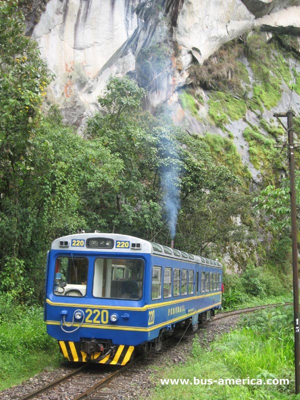 Macosa (en Perú) - PeruRail
http://galeria.bus-america.com/displayimage.php?pid=44384

Acá va un colado, espero que se me permita la trasgresión.

PD del 17 de marzo de 2013: ya está habilitada la transgresión, y tiene su espacio
