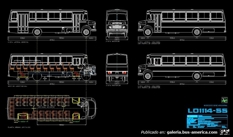 CARROCERIAS EL DETALLE SA BsAs
PLANO DE REFERENCIAS Y DIBUJO APROXIMADO DEL VEHICULO
JAR2000
Palabras clave: URBANO