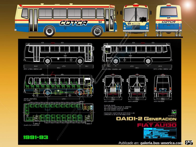 Rivas Diseños CARROCERIA EL DETALLE - COMPRA DE REMATE
CARROCERIA EL DETALLE ADAPTADA Y REFORMADA PARA CHASIS FIAT AU130
EN LOS TALLERES DE BABINI EN VILLA GOBERNADOR GALVEZ SANTA FE
PROYECTO/CALCULO DE ADAPTACION Y MODIFICACION JAR2000
Palabras clave: URBANO